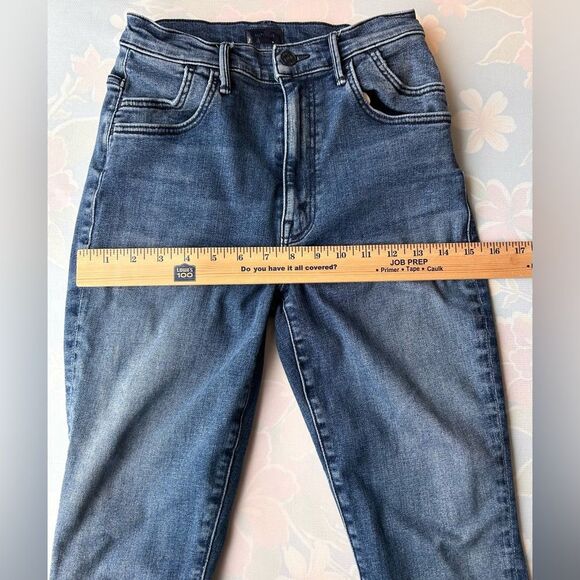 Mother Women's Jean The Stash Swooner in Dark Blue. EUC *SAMPLE* - Picture 8 of 12
